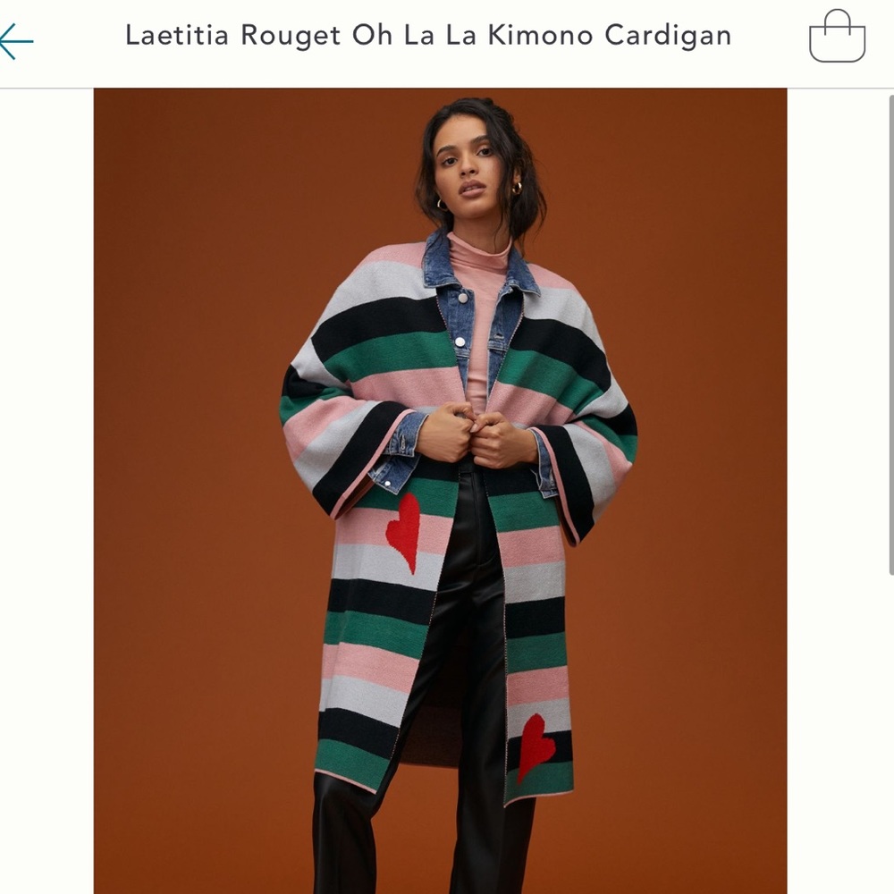 NWT Anthropologie Cardigan OS